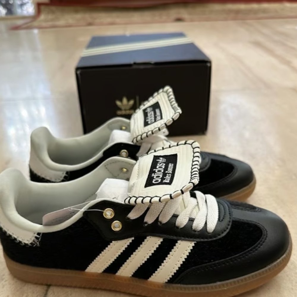 NEW Wales Bonner x Adidas Samba Pony 'Black'